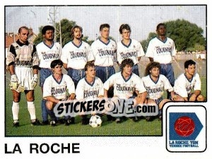 Sticker Equipe La Roche Sur Yon - FOOT 1989-1990 - Panini