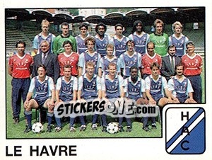 Sticker Equipe Le Havre - FOOT 1989-1990 n. 400 - Panini