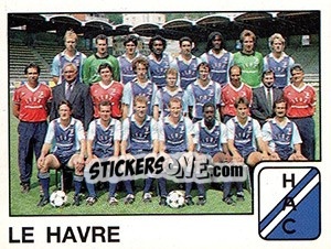 Sticker Equipe Le Havre