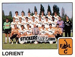 Sticker Equipe Lorient - FOOT 1989-1990 n. 403 - Panini