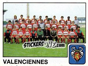 Sticker Equipe Valenciennes - FOOT 1989-1990 n. 414 - Panini