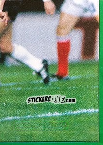 Sticker Intro JPP  France - Allemagne - FOOT 1990-1991 n. 6 - Panini