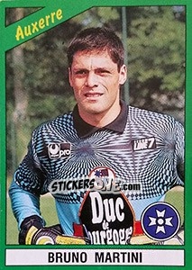 Sticker Bruno Martini - FOOT 1990-1991 n. 8 - Panini