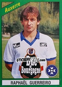 Sticker Raphaël Guerreiro - FOOT 1990-1991 n. 14 - Panini
