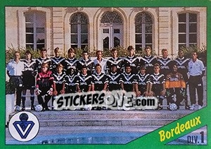 Sticker Equipe - FOOT 1990-1991 - Panini