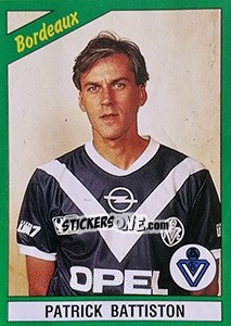 Sticker Patrick Battiston - FOOT 1990-1991 n. 23 - Panini