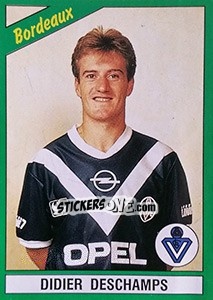 Figurina Didier Deschamps - FOOT 1990-1991 - Panini