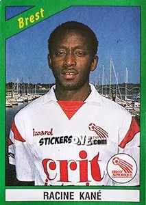 Figurina Racine Kané - FOOT 1990-1991 - Panini