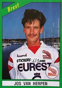 Sticker Jos Van Herpen - FOOT 1990-1991 n. 35 - Panini