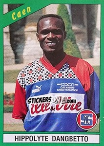 Sticker Hippolyte Dangbetto - FOOT 1990-1991 n. 45 - Panini