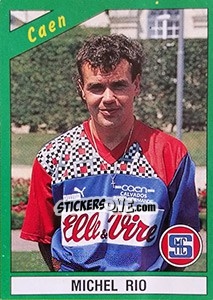 Cromo Michel Rio - FOOT 1990-1991 n. 50 - Panini