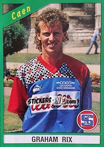 Sticker Graham Rix - FOOT 1990-1991 n. 51 - Panini