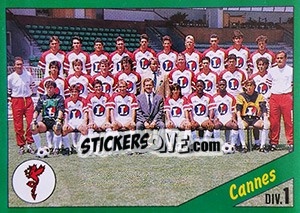 Sticker Equipe - FOOT 1990-1991 n. 55 - Panini