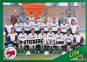 Sticker Equipe - FOOT 1990-1991 n. 67 - Panini