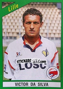 Sticker Victor Da Silva - FOOT 1990-1991 n. 72 - Panini