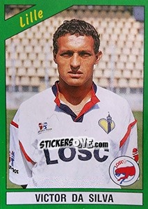 Figurina Victor Da Silva - FOOT 1990-1991 - Panini