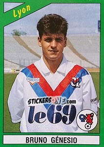 Sticker Bruno Génesio - FOOT 1990-1991 n. 85 - Panini