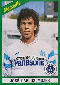 Sticker José Carlos Mozer - FOOT 1990-1991 - Panini