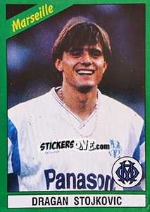 Sticker Dragan Stojkovic - FOOT 1990-1991 n. 98 - Panini