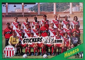 Sticker Equipe - FOOT 1990-1991 - Panini