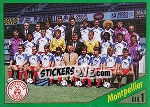 Figurina Equipe - FOOT 1990-1991 - Panini