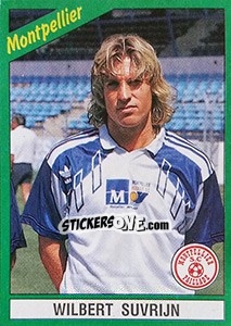 Cromo Wilbert Suvrijn - FOOT 1990-1991 - Panini