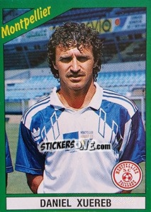 Sticker Daniel Xuereb - FOOT 1990-1991 - Panini