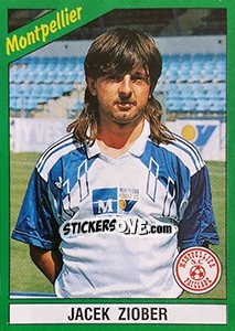 Sticker Jacek Ziober - FOOT 1990-1991 n. 138 - Panini