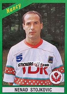 Sticker Nenad Stojkovic - FOOT 1990-1991 - Panini