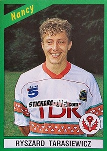 Cromo Ryszard Tarasiewicz - FOOT 1990-1991 - Panini