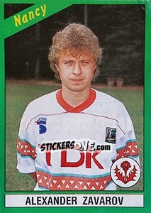 Sticker Alexander Zavarov - FOOT 1990-1991 - Panini