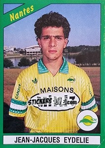 Cromo Jean-Jacques Eydelie - FOOT 1990-1991 - Panini