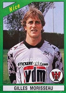 Sticker Gilles Morisseau - FOOT 1990-1991 n. 164 - Panini
