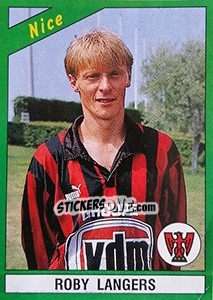 Sticker Roby Langers - FOOT 1990-1991 n. 174 - Panini