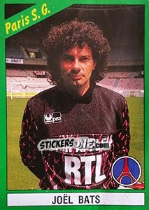 Figurina Joël Bats - FOOT 1990-1991 - Panini