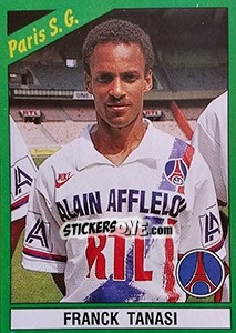 Sticker Franck Tanasi - FOOT 1990-1991 n. 180 - Panini