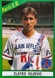 Sticker Zlatko Vujovic - FOOT 1990-1991 n. 186 - Panini