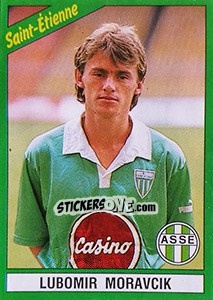 Sticker Lubomir Moravcik - FOOT 1990-1991 n. 208 - Panini