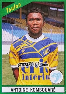 Sticker Antoine Kombouaré - FOOT 1990-1991 n. 227 - Panini