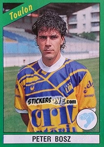 Sticker Peter Bosz - FOOT 1990-1991 - Panini