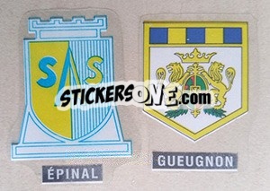 Sticker Ecusson Epinal-Gueugnon - FOOT 1990-1991 n. 260 - Panini