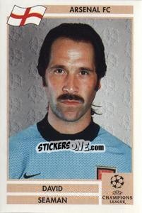 Sticker David Seaman - Champions League 2000-2001. Finale - Panini