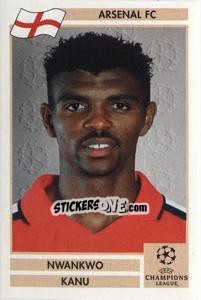 Sticker Nwankwo Kanu - Champions League 2000-2001. Finale n. 19 - Panini