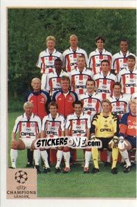 Sticker Bayern Munchen Team (1 of 2) - Champions League 2000-2001. Finale n. 23 - Panini