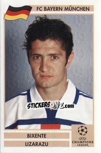 Sticker Bixente Lizarazu - Champions League 2000-2001. Finale n. 32 - Panini