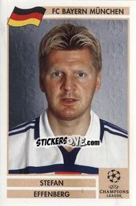 Sticker Stefan Effenberg - Champions League 2000-2001. Finale n. 36 - Panini
