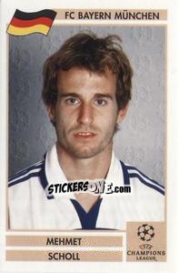 Sticker Mehmet Scholl - Champions League 2000-2001. Finale n. 37 - Panini