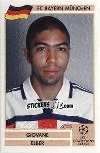 Sticker Giovane Elber - Champions League 2000-2001. Finale n. 39 - Panini