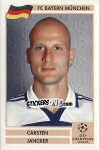 Sticker Carsten Jancker - Champions League 2000-2001. Finale - Panini