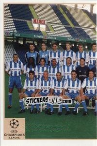 Cromo Deportivo La Coruna Team (1 of 2) - Champions League 2000-2001. Finale - Panini